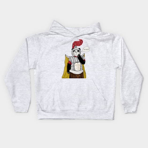 Fabulous Centurion Kids Hoodie by IluminatedPanda